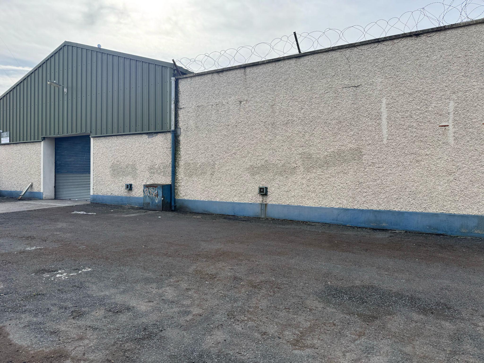 Building exterior and forecourt before the work, from the original Finlay gallery